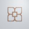 Ekena Millwork Medium Olivia Decorative Fretwork Wood Wall Panels, Wood (Paint Grade), 15 3/8"W x 15 3/8"H x 3/8"T WALW16X16X0375OLVMF - alternate 6